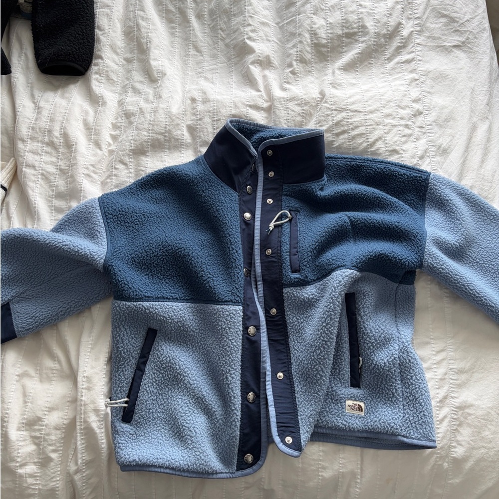 The North face color block fleece